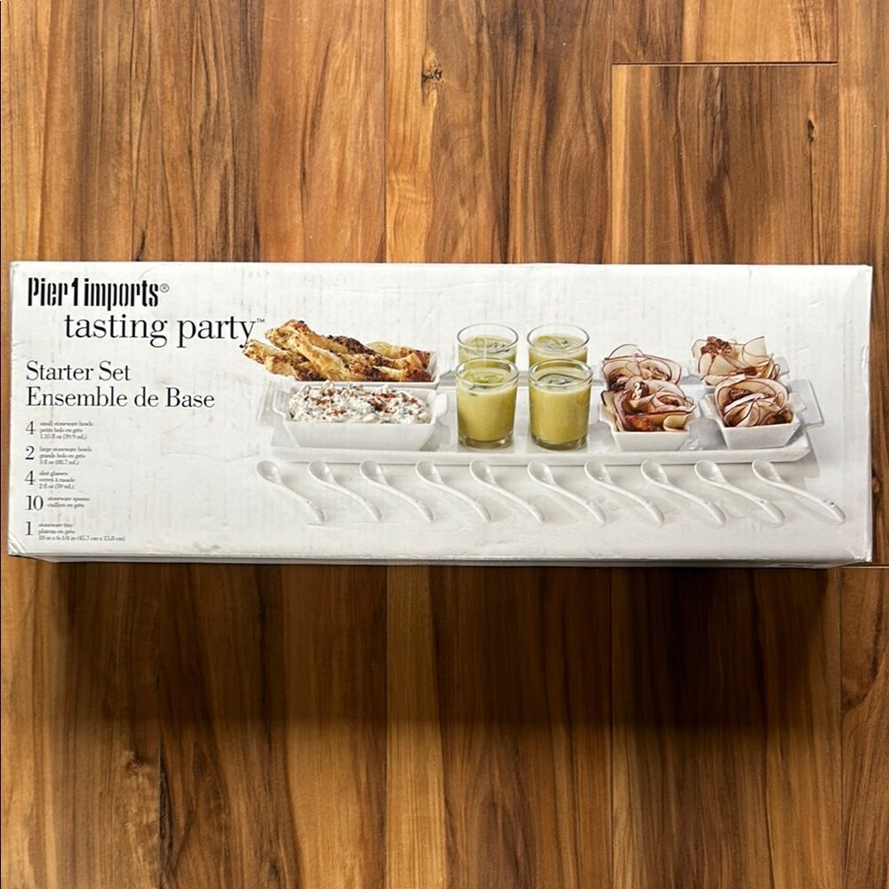 NEW Pier 1 Imports Tasting Party Starter Set